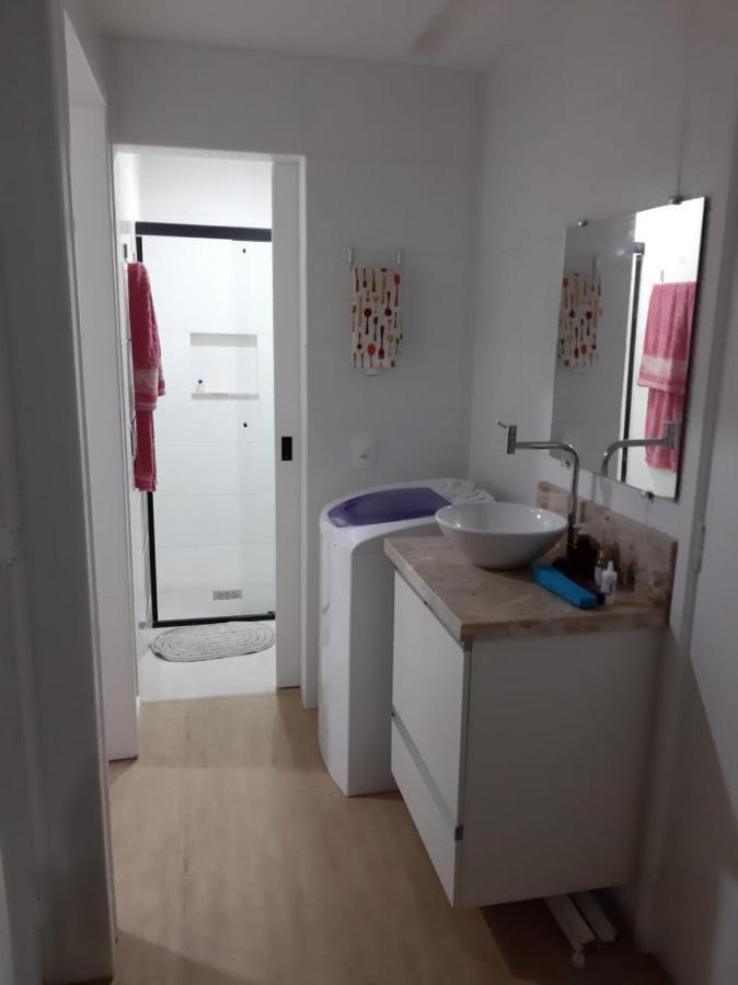 Apartamento Ilha Dos Patos Ingleses Na Beira Do Mar ฟลอเรียนอโปลิส ภายนอก รูปภาพ
